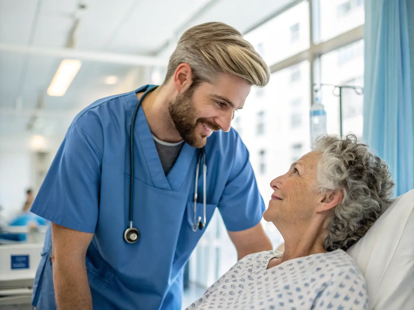 A heartwarming image of healthcare professionals providing medical assistance to individuals in need, showcasing CharityVision's healthcare support initiative.